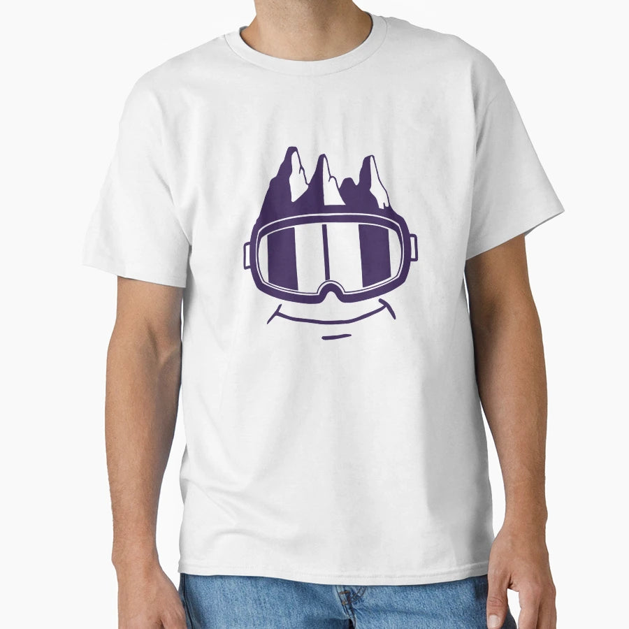 Skiing Skiing Mountains T-Shirt - Fun Novelty Design Men Women - T-Shirt, Sweatshirt, Hoodie