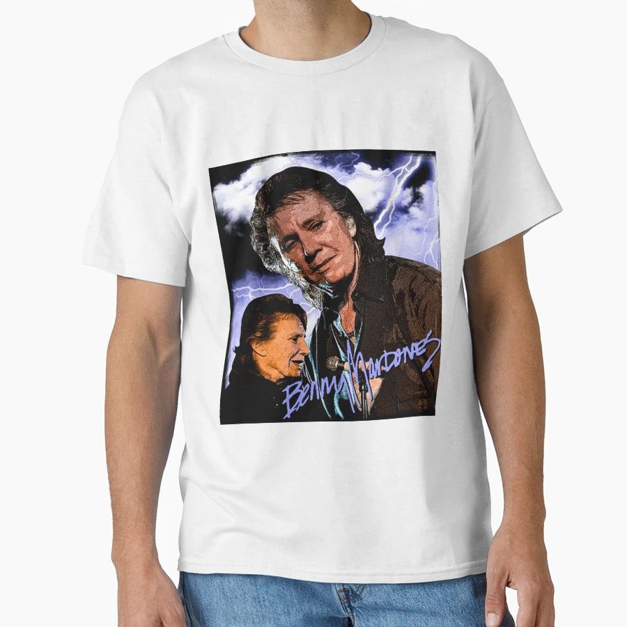 Benny Mardones T-Shirt - Unique Graphic for Adults - T-Shirt, Sweatshirt, Hoodie