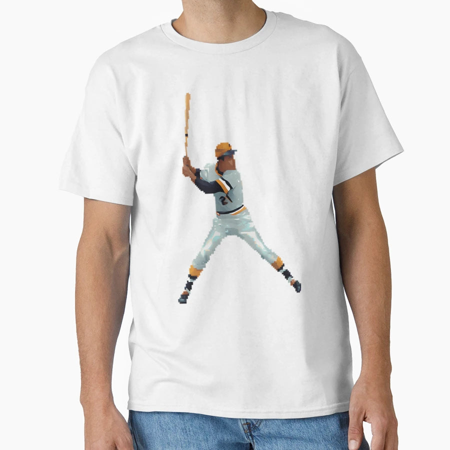 Roberto Clemente T-Shirt - Minimalist Print Men Women - T-Shirt, Sweatshirt, Hoodie
