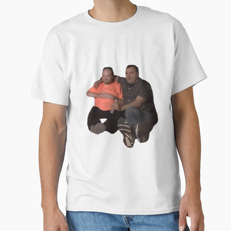 Rich And Mike Enjoy Movie Together T-Shirt - Custom Art Print Men Women - T-Shirt, Sweatshirt, Hoodie
