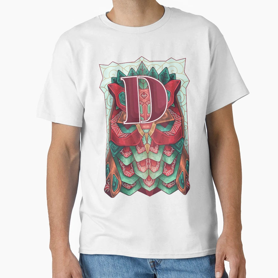 Letter D Owl T-Shirt - Trendy Graphic Unisex - T-Shirt, Sweatshirt, Hoodie