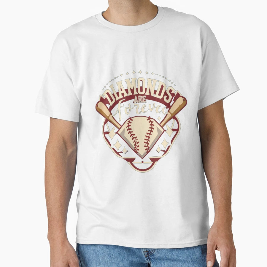 Diamonds Are Forever Baseball Lovers T-Shirt - Unique Graphic Men Women - T-Shirt, Sweatshirt, Hoodie