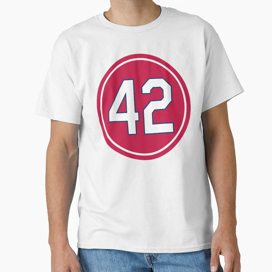 Bruce Sutter 42 Jersey Number T-Shirt - Novelty Apparel Men Women - T-Shirt, Sweatshirt, Hoodie