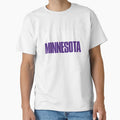 Here We Go Minnesota Fan T-Shirt - Minimalist Print for Adults - T-Shirt, Sweatshirt, Hoodie