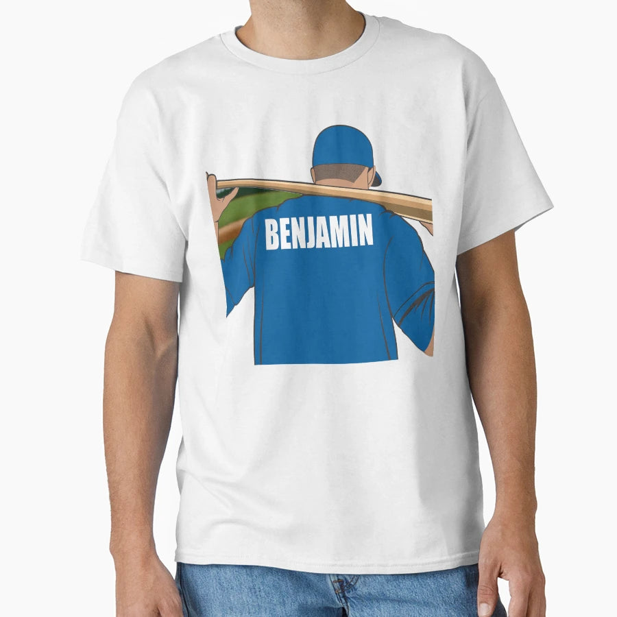 Benjamin Baseball T-Shirt - Fun Novelty Design Men Women - T-Shirt, Sweatshirt, Hoodie