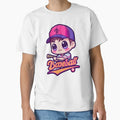 Kawaii Baseball Home Run Anime Art T-Shirt - Minimalist Print for Adults - T-Shirt, Sweatshirt, Hoodie