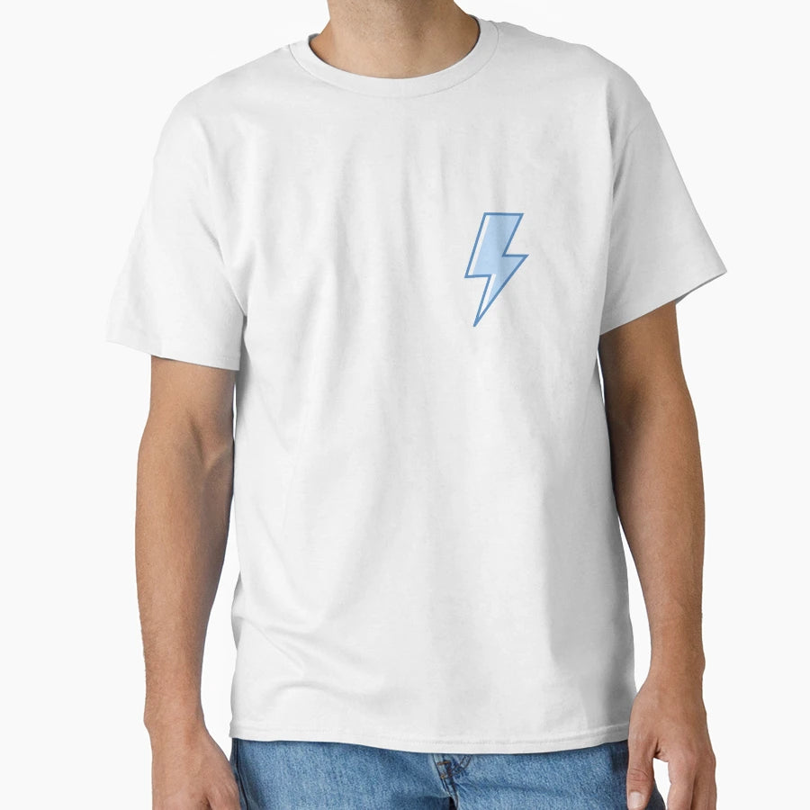 Blue Lightning Bolt T-Shirt - Aesthetic Graphic Men Women - T-Shirt, Sweatshirt, Hoodie