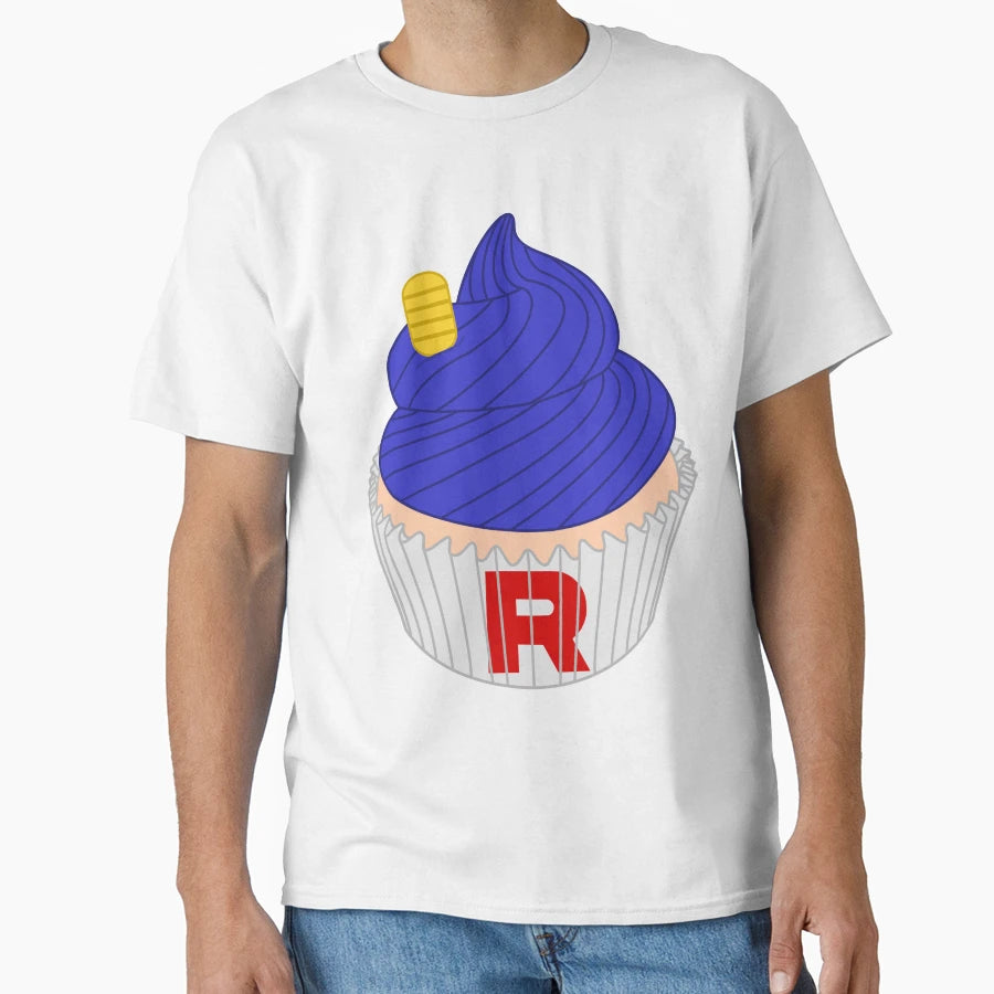 Blue Cupcake T-Shirt - Unique Graphic Men Women - T-Shirt, Sweatshirt, Hoodie