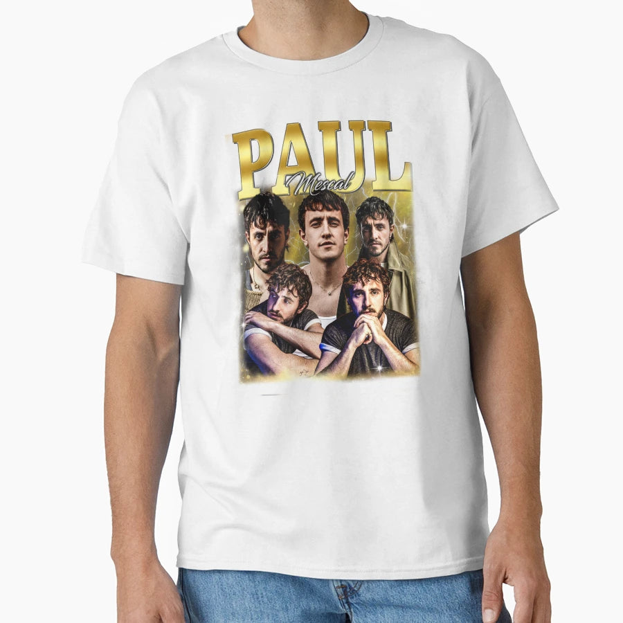 Paul Mescal Bootleg 90S 2 T-Shirt - Trendy Graphic Unisex - T-Shirt, Sweatshirt, Hoodie