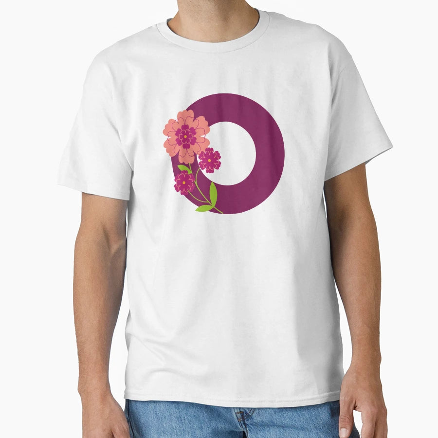 Letter O T-Shirt - Unique Graphic Unisex - T-Shirt, Sweatshirt, Hoodie