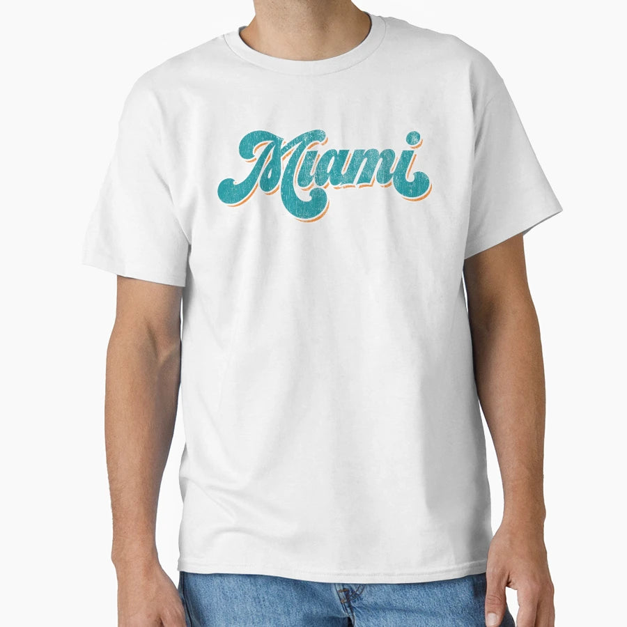 Miami T-Shirt - Minimalist Print Unisex - T-Shirt, Sweatshirt, Hoodie