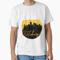 Black And Yellow Pittsburgh Fan T-Shirt - Unique Graphic for Adults - T-Shirt, Sweatshirt, Hoodie