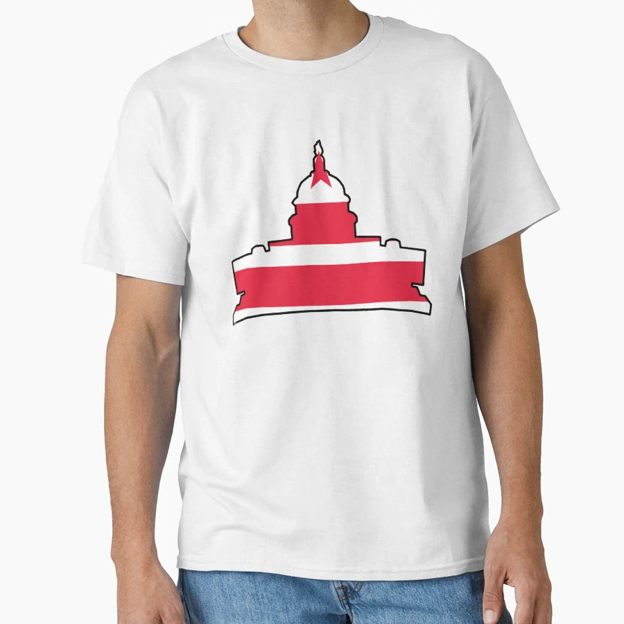 Washington Dc District Columbia Capitol T-Shirt - Graphic Print Unisex - T-Shirt, Sweatshirt, Hoodie