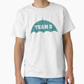 Umbrella Academy Team Zero Blue T-Shirt - Aesthetic Graphic for Adults - T-Shirt, Sweatshirt, Hoodie