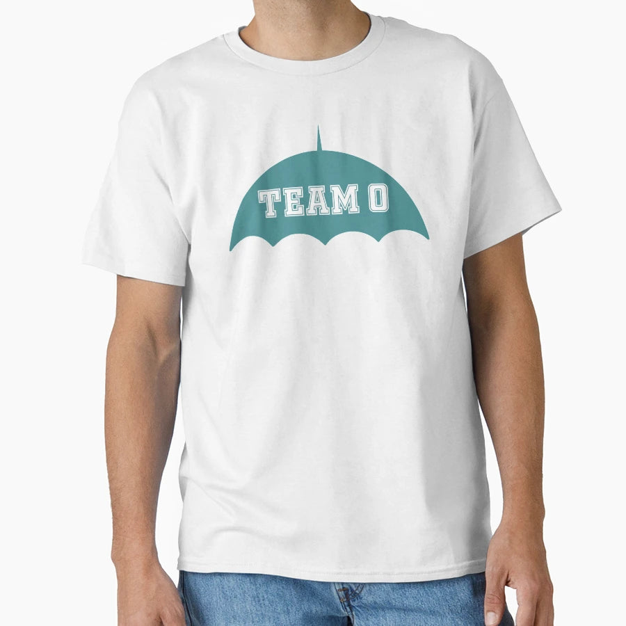 Umbrella Academy Team Zero Blue T-Shirt - Aesthetic Graphic for Adults - T-Shirt, Sweatshirt, Hoodie