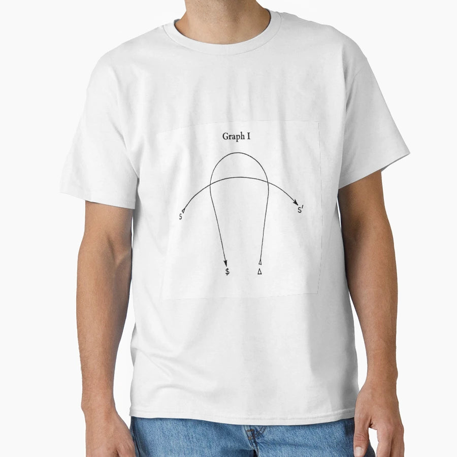 Lacans Graph Desire T-Shirt - Minimalist Print Unisex - T-Shirt, Sweatshirt, Hoodie