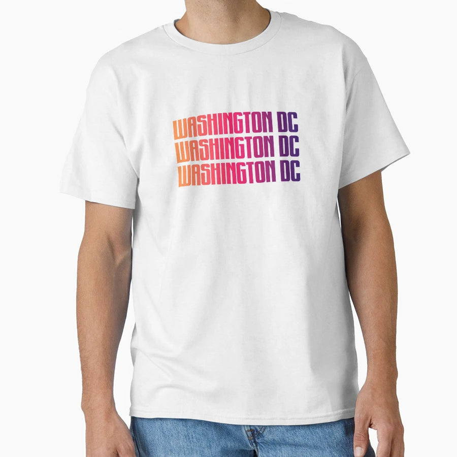 Washington Dc T-Shirt - Aesthetic Graphic Unisex - T-Shirt, Sweatshirt, Hoodie