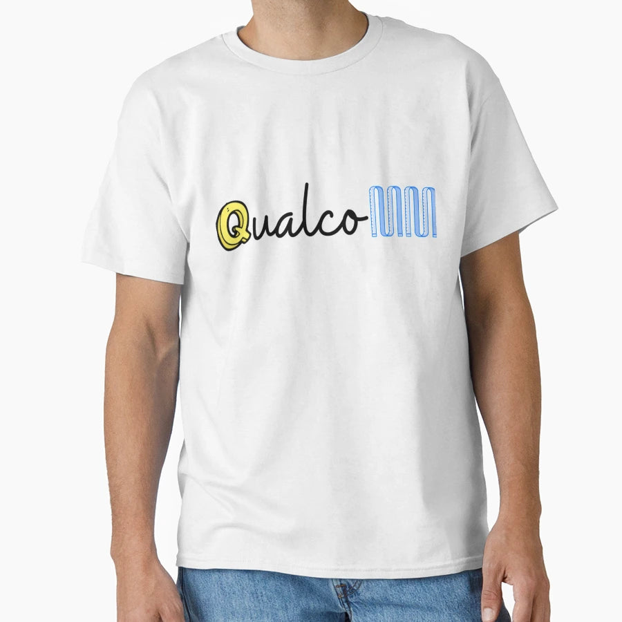 Qualcomm Logo T-Shirt - Custom Art Print Men Women - T-Shirt, Sweatshirt, Hoodie