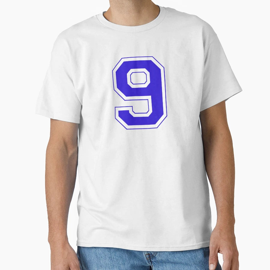 Varsity Number 9 T-Shirt - Trendy Graphic Unisex - T-Shirt, Sweatshirt, Hoodie