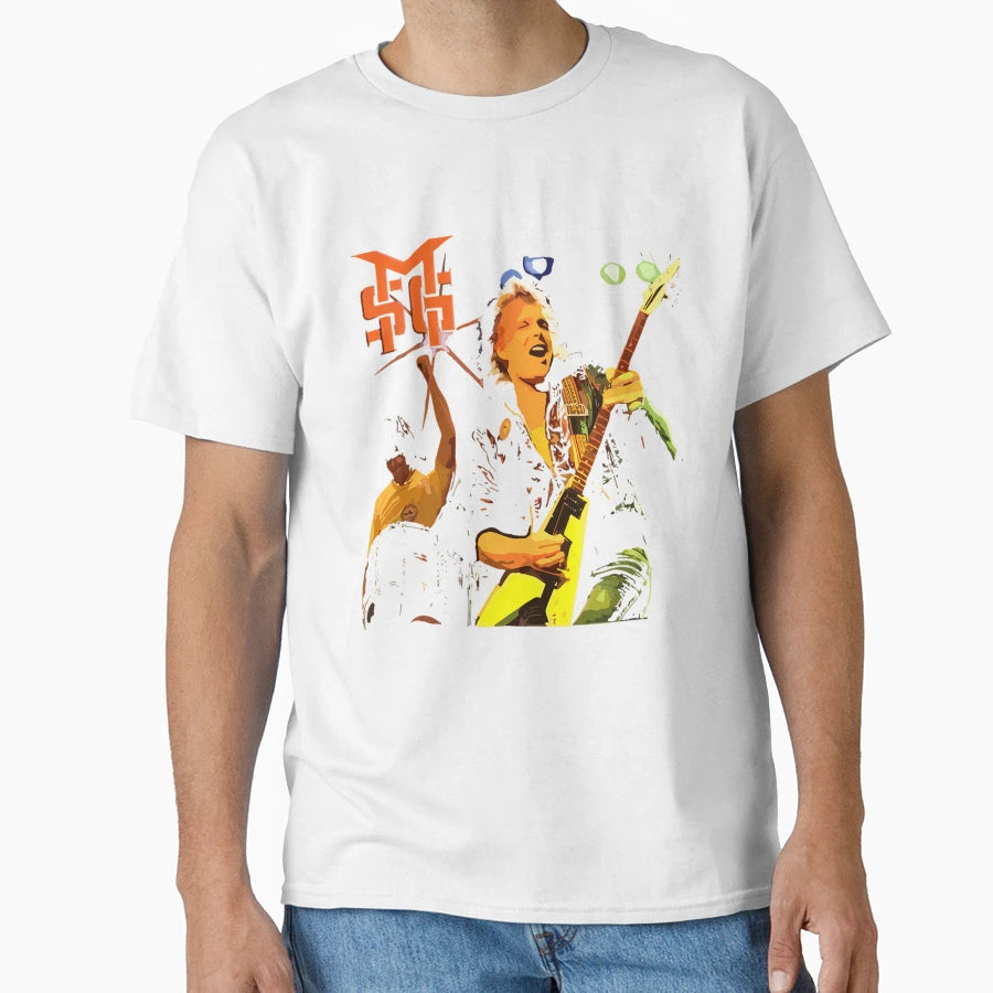 Michael Schenker Group Music T-Shirt - Casual Everyday Wear Men Women - T-Shirt, Sweatshirt, Hoodie