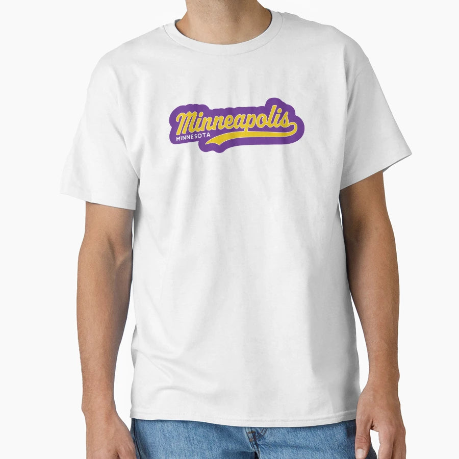 Minneapolis Minnesota T-Shirt - Custom Art Print Unisex - T-Shirt, Sweatshirt, Hoodie