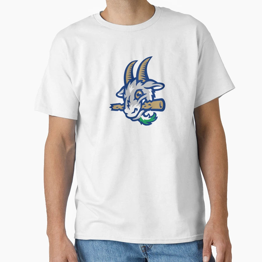 Hartford Yard Goats Logo Head T-Shirt - Fun Novelty Design Men Women - T-Shirt, Sweatshirt, Hoodie