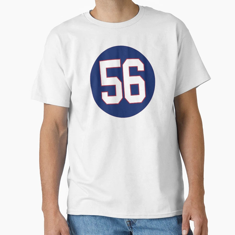 Lawrence Taylor Number 56 Jersey New T-Shirt - Custom Art Print Men Women - T-Shirt, Sweatshirt, Hoodie