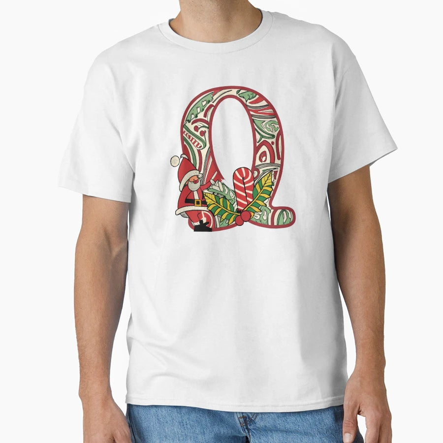 Letter Q T-Shirt - Fun Novelty Design for Adults - T-Shirt, Sweatshirt, Hoodie