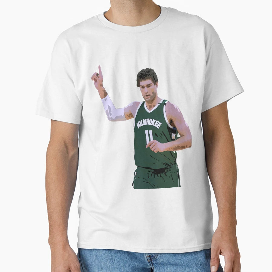 Brook Lopez T-Shirt - Custom Art Print for Adults - T-Shirt, Sweatshirt, Hoodie