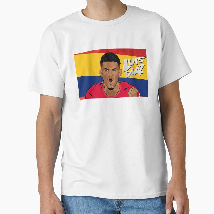 Luis Diaz 23 T-Shirt - Minimalist Print Unisex - T-Shirt, Sweatshirt, Hoodie