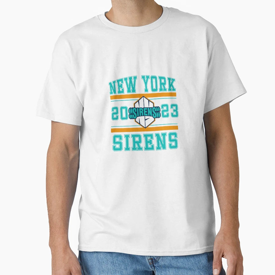 New York Sirens Pwhl Logo T-Shirt - Casual Everyday Wear Unisex - T-Shirt, Sweatshirt, Hoodie