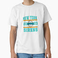 New York Sirens Pwhl Logo T-Shirt - Casual Everyday Wear Unisex - T-Shirt, Sweatshirt, Hoodie