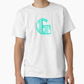 Modern Monogram Initial Letter G T-Shirt - Custom Art Print Unisex - T-Shirt, Sweatshirt, Hoodie