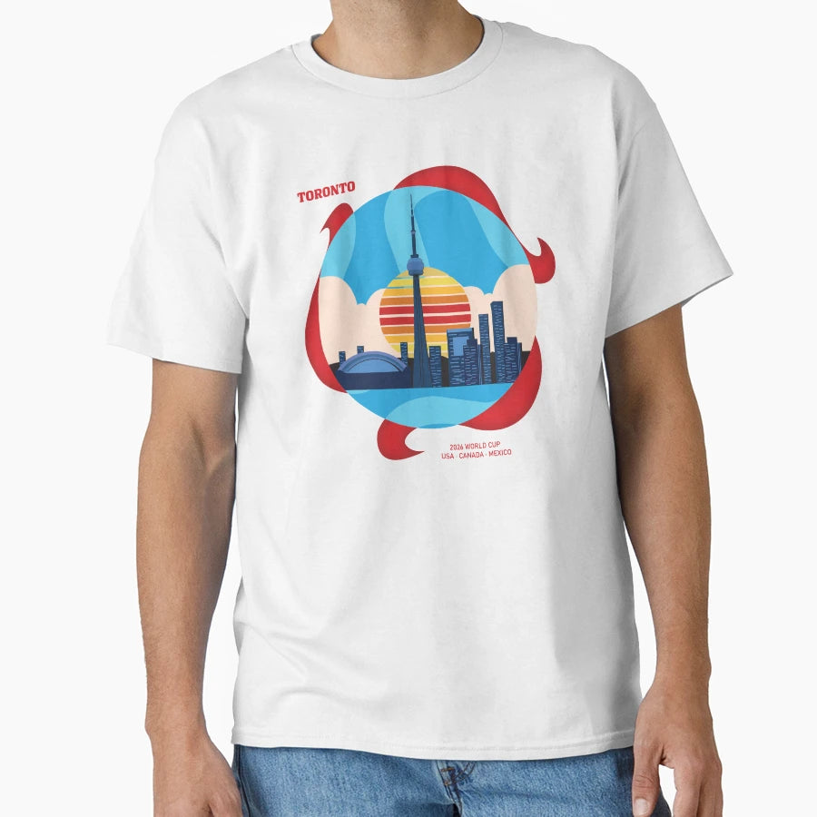 2026 World Cup Toronto Canada T-Shirt - Fun Novelty Design for Adults - T-Shirt, Sweatshirt, Hoodie