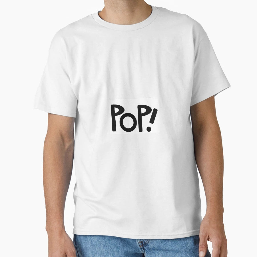 Popstuff Logo T-Shirt - Graphic Print for Adults - T-Shirt, Sweatshirt, Hoodie