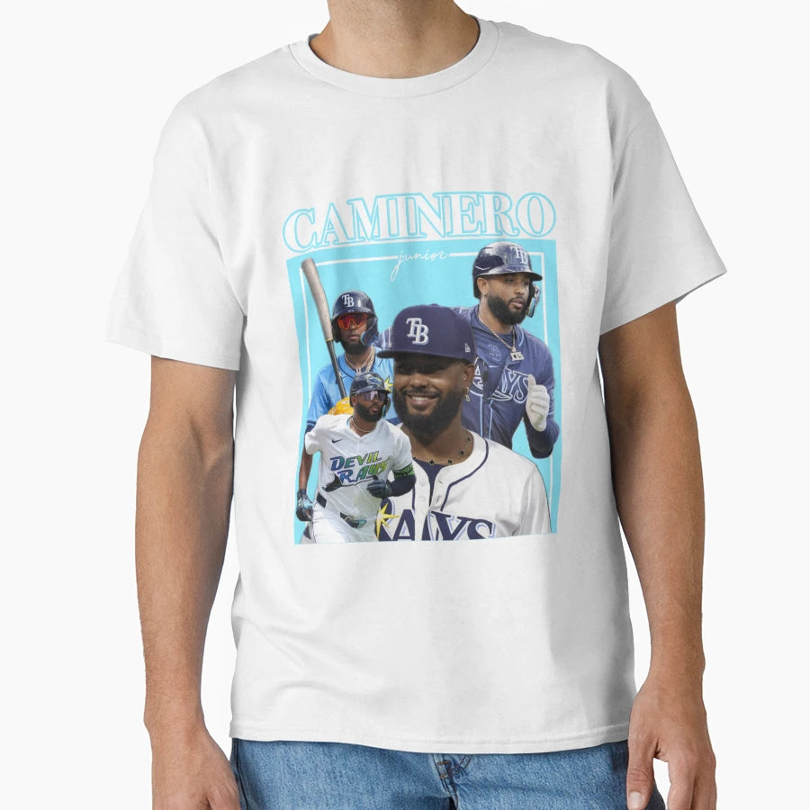 Junior Caminero T-Shirt - Custom Art Print Men Women - T-Shirt, Sweatshirt, Hoodie