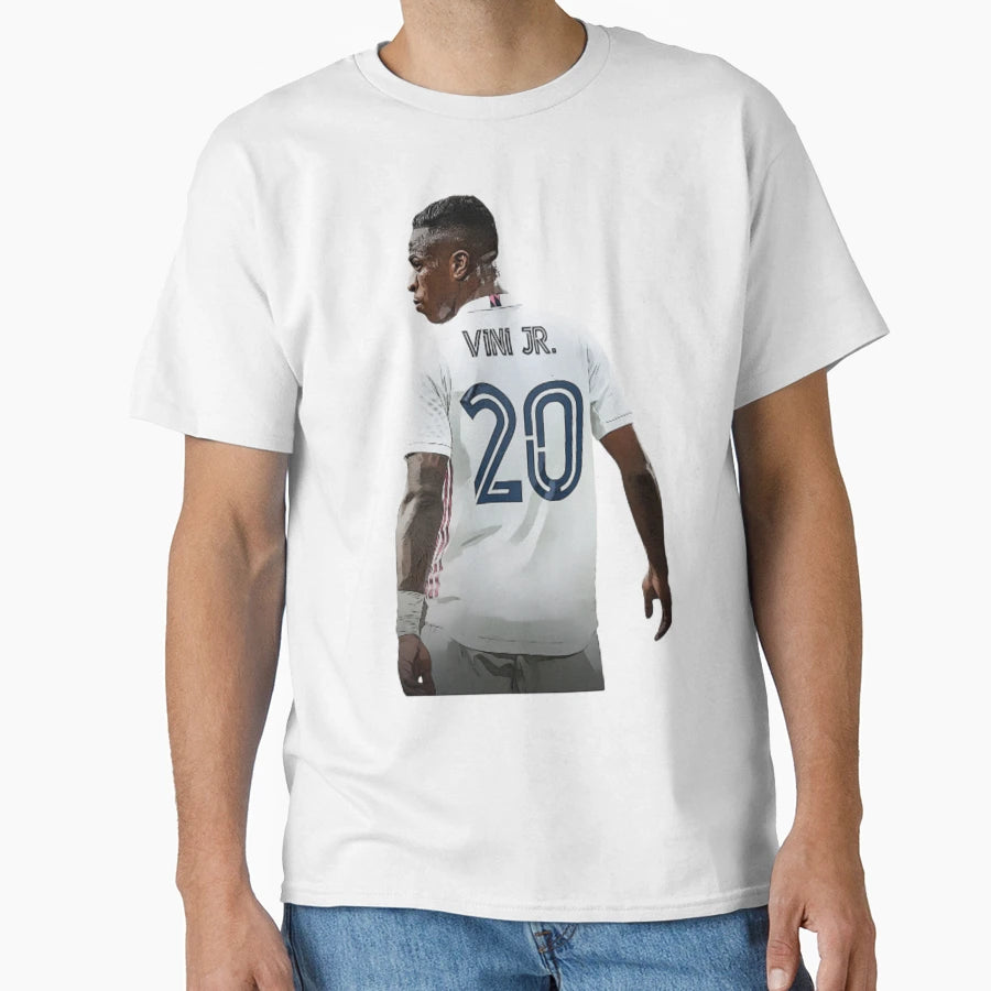 Vinicius Jr 20 Madrid T-Shirt - Trendy Graphic Men Women - T-Shirt, Sweatshirt, Hoodie