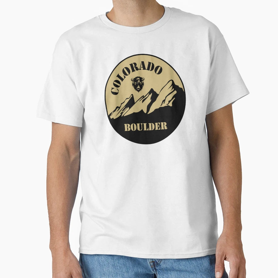 Colorado Boulder T-Shirt - Fun Novelty Design for Adults - T-Shirt, Sweatshirt, Hoodie