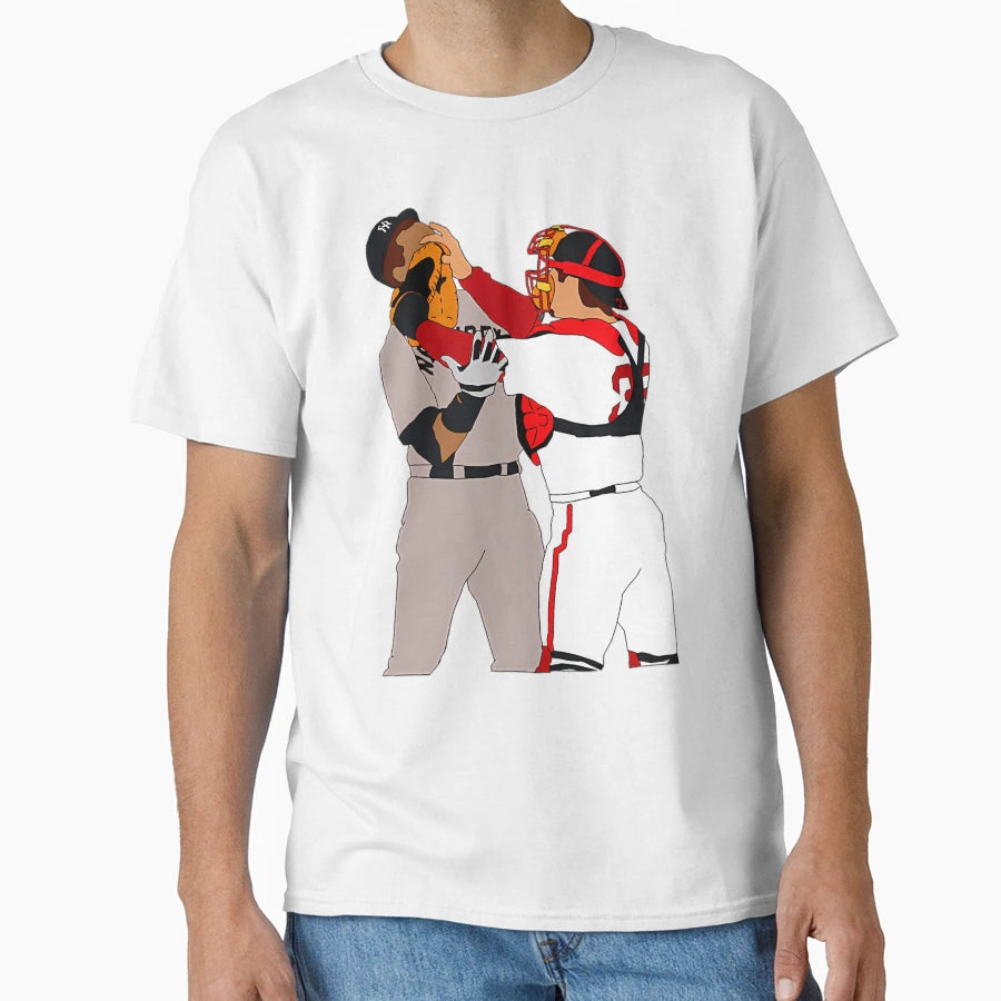 Jason Varitek Alex Rodriguez Brawl T-Shirt - Unique Graphic Unisex - T-Shirt, Sweatshirt, Hoodie