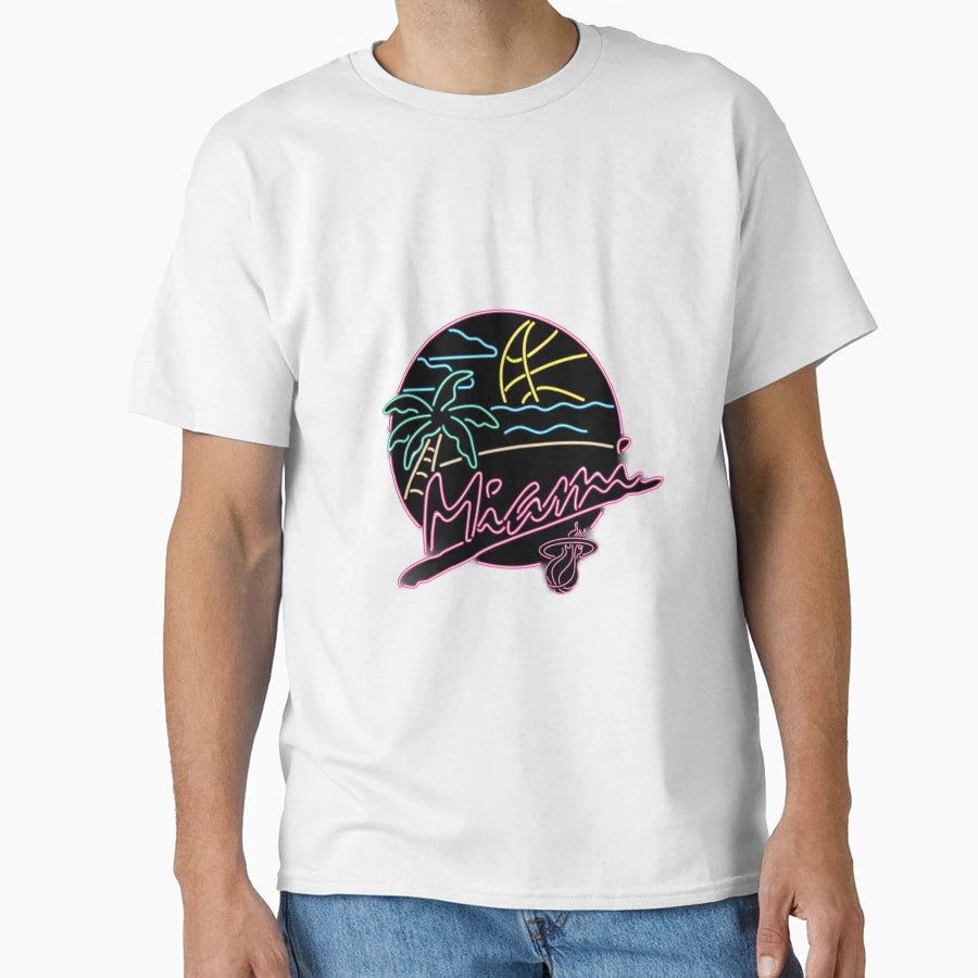 Miami T-Shirt - Casual Everyday Wear Men Women - T-Shirt, Sweatshirt, Hoodie