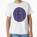 Corey Dickerson 6 Jersey Number T-Shirt - Unique Graphic Men Women - T-Shirt, Sweatshirt, Hoodie