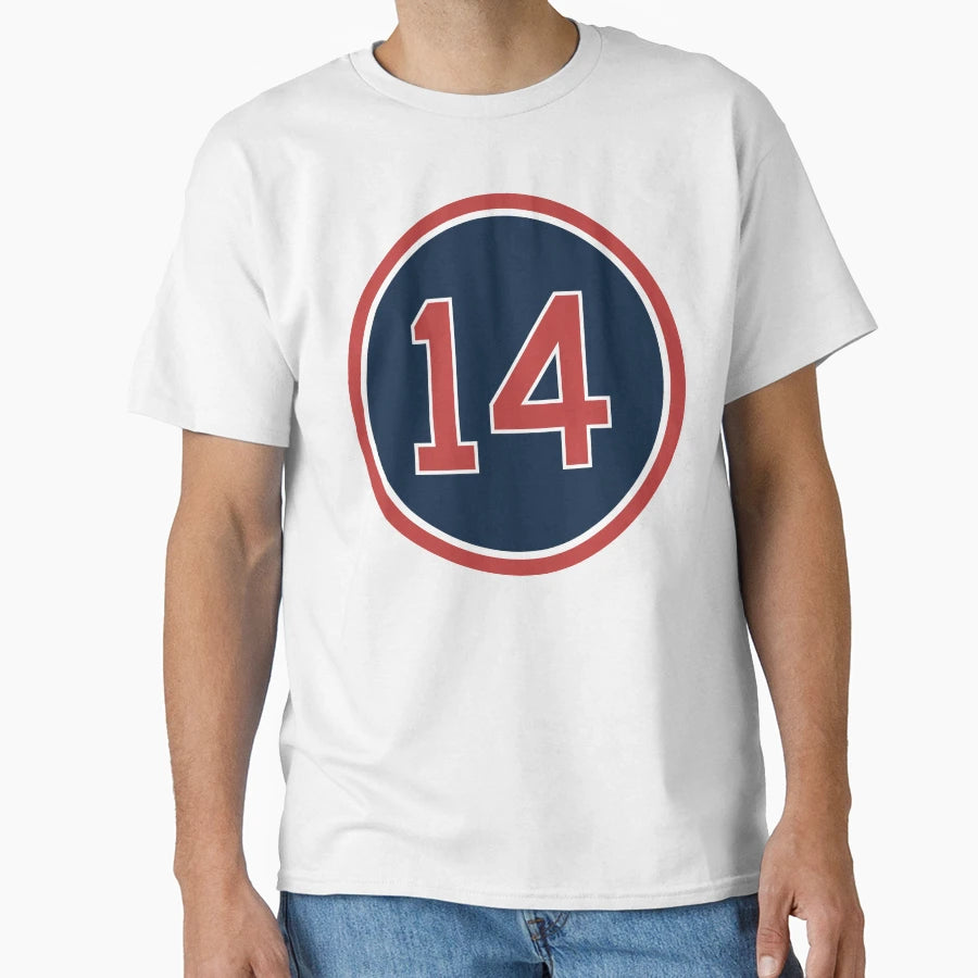 Jim Rice 14 Jersey Number T-Shirt - Aesthetic Graphic Men Women - T-Shirt, Sweatshirt, Hoodie