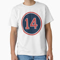 Jim Rice 14 Jersey Number T-Shirt - Aesthetic Graphic Men Women - T-Shirt, Sweatshirt, Hoodie
