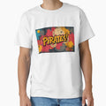 Pirate Graffiti 2 T-Shirt - Unique Graphic for Adults - T-Shirt, Sweatshirt, Hoodie
