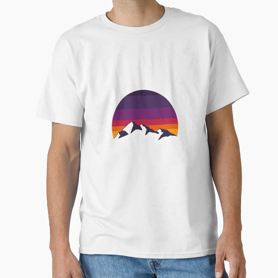 Mountains T-Shirt - Unique Graphic Men Women - T-Shirt, Sweatshirt, Hoodie