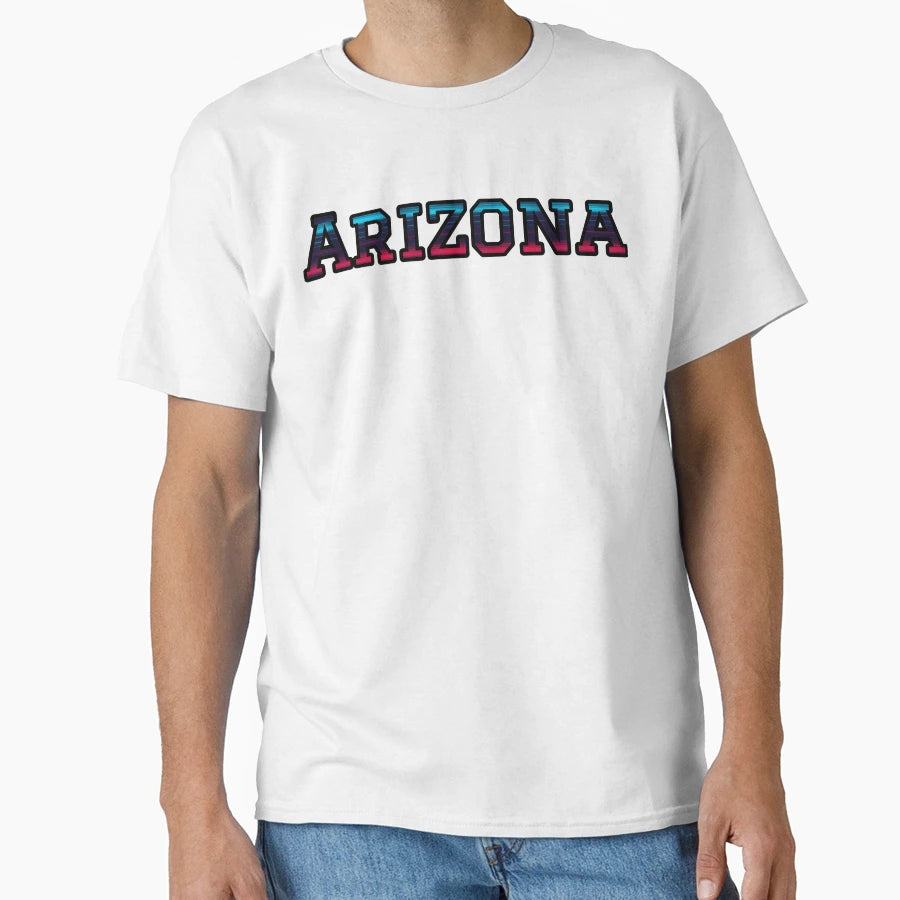 Arizona Travel Souvenir Red Navy T-Shirt - Fun Novelty Design for Adults - T-Shirt, Sweatshirt, Hoodie