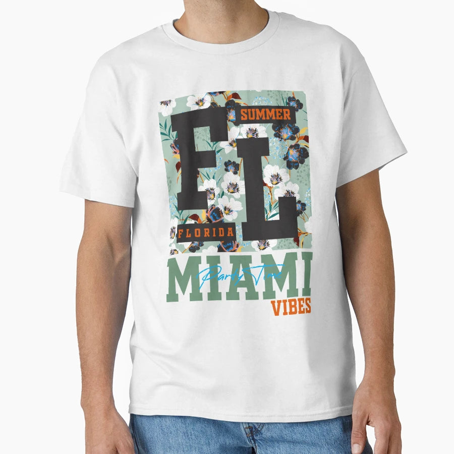 Miami Beach I Love Miami Florida Miami T-Shirt - Streetwear Style Men Women - T-Shirt, Sweatshirt, Hoodie