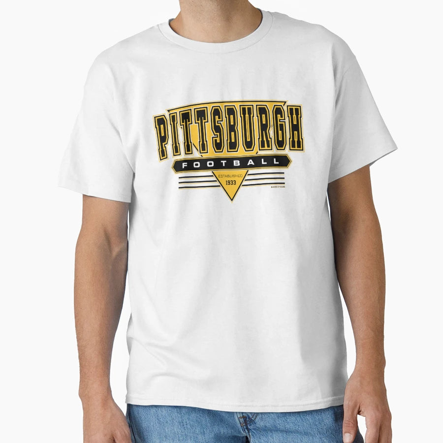 Pittsburgh Football Steelers T-Shirt - Aesthetic Graphic for Adults - T-Shirt, Sweatshirt, Hoodie