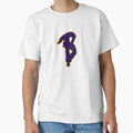 B Baltimore Ravens T-Shirt - Novelty Apparel for Adults - T-Shirt, Sweatshirt, Hoodie