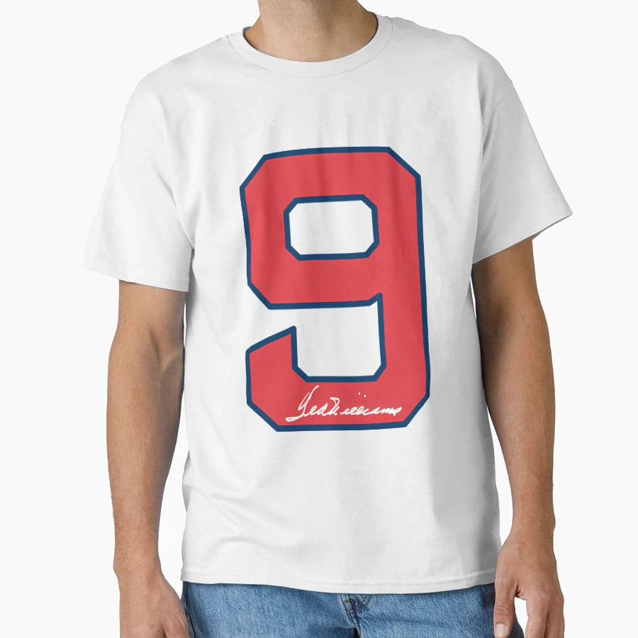 Ted Williams 9 T-Shirt - Unique Graphic Men Women - T-Shirt, Sweatshirt, Hoodie